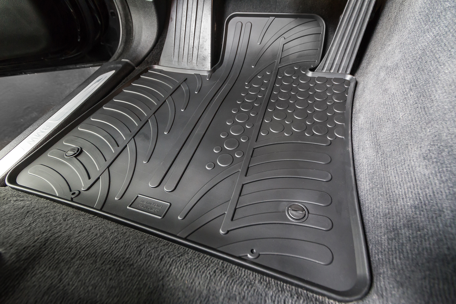 Farbe passend RSQ8 Q8, Gummimatten Fußmatten für passgenau Automatten SQ8, mit tlg Aroba erhöhtem Gummi Rand Schwarz 4 Design Audi | 05.2018>
