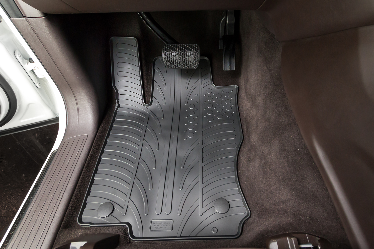 Farbe | passend erhöhtem mit Automatten Honda CR-V Rand Fußmatten Schwarz passgenau für tlg Aroba Design Gummimatten 11.2012-08.2018 Gummi 5