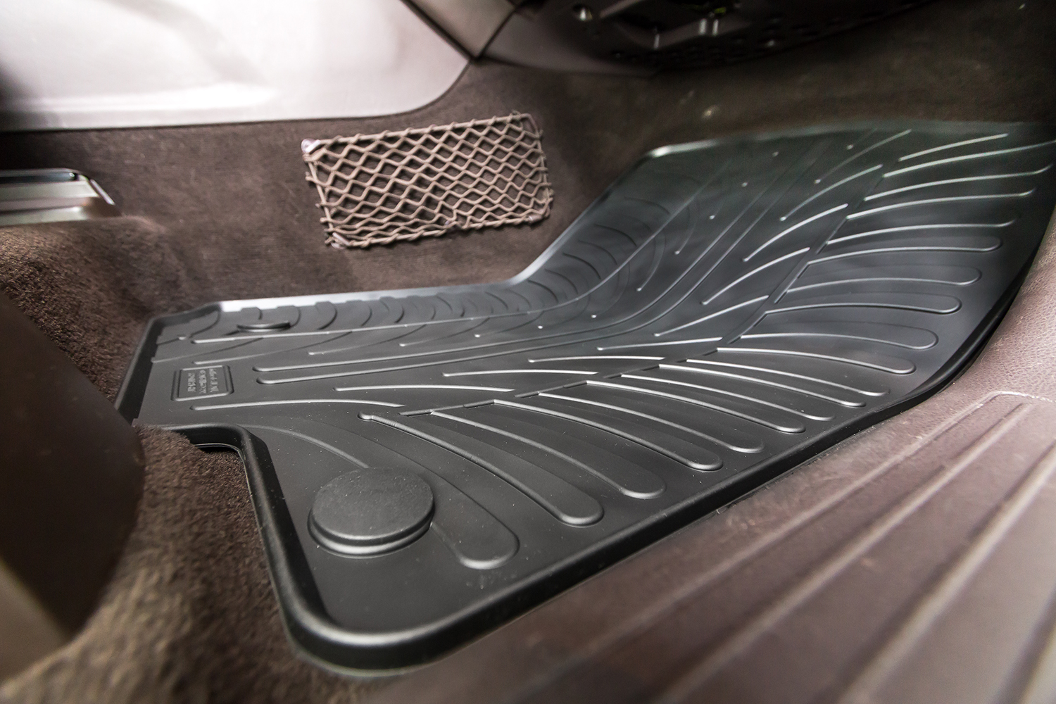 Design Gummi Farbe 5 CR-V passgenau 11.2012-08.2018 Honda Aroba mit für passend Gummimatten Fußmatten erhöhtem Automatten Rand | Schwarz tlg