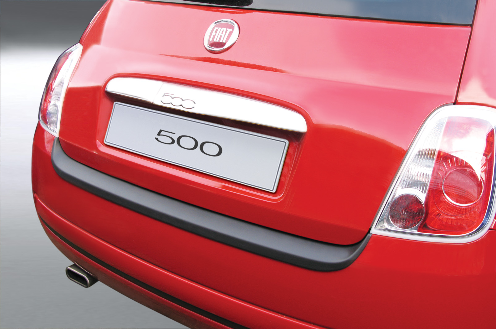 Cabrio | Ladekantenschutz Abarth 500 500 BJ. und mit ab Farbe L) 500 Aroba ABS schwarz Fiat für 10.2007 für (nicht bis Abkantung oder 07.2015 passend