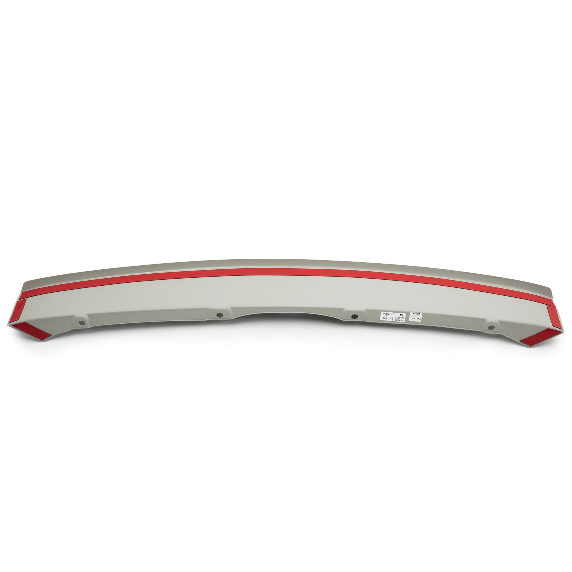 Ladekantenschutz mit Abkantung passend für Silber Sonderfarbe BJ. | Lodgy Dacia ab 05.2012> Aroba ABS