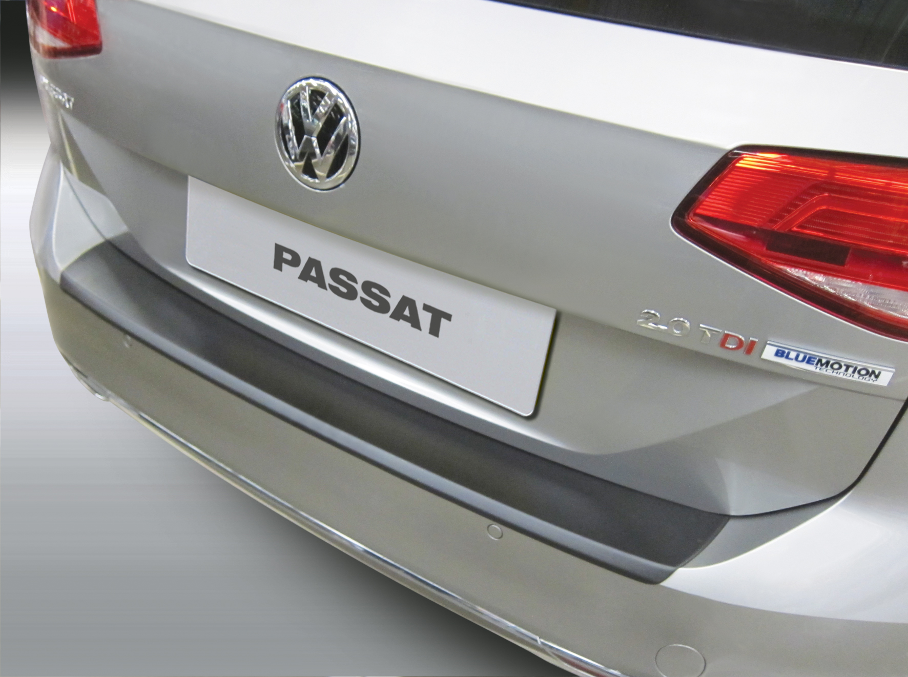 Ladekantenschutz mit Abkantung | für VW (Kombi) schwarz Alltrack Variant ab ABS für B8 Passat passend Volkswagen Farbe auch 11.2014> Aroba BJ