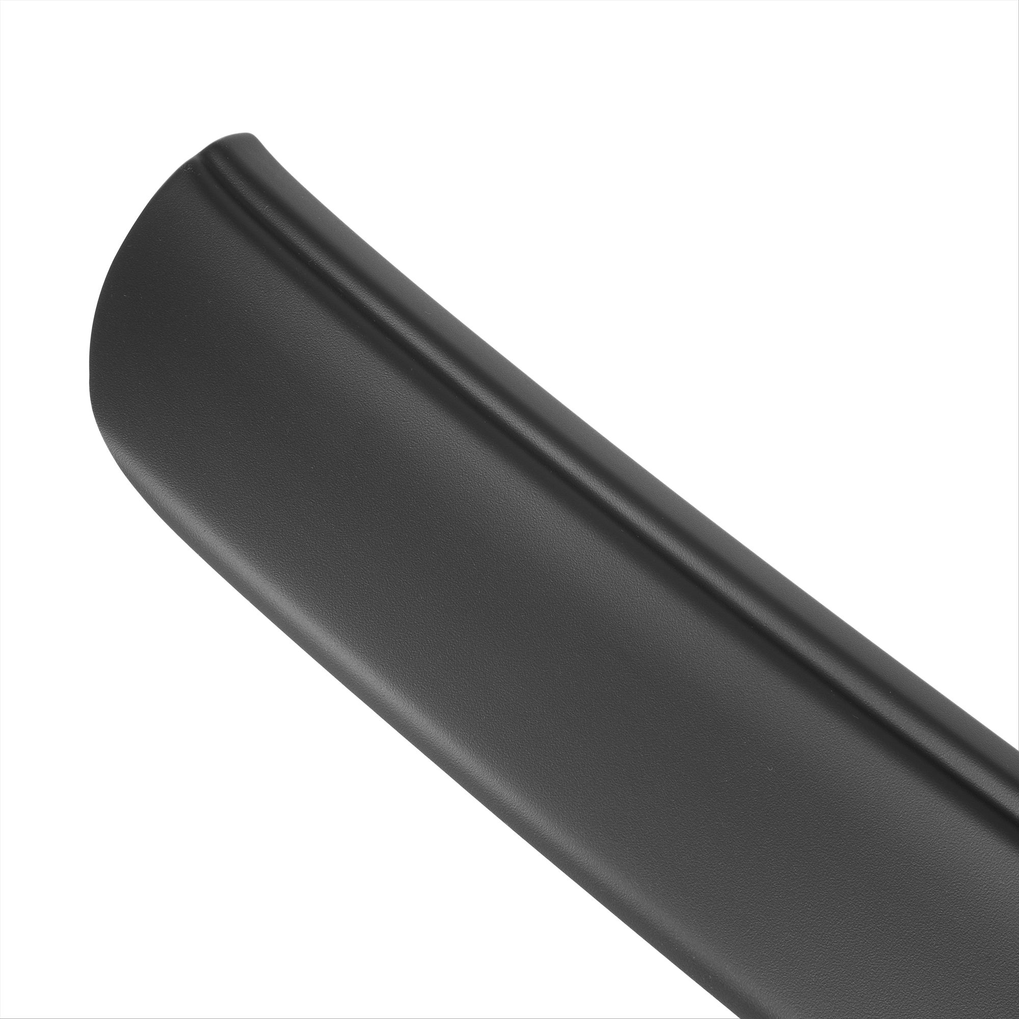 Ladekantenschutz mit Abkantung passend für Kia Rio 3 und 5 Türer ab BJ.  01.2015 bis 12.2016 ABS Farbe schwarz