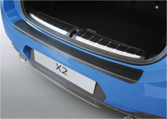für Aroba 03.2018> ABS Sport X2 mit F39 Abkantung M Farbe schwarz Ladekantenschutz passend auch BJ. alle ab für | Modelle BMW
