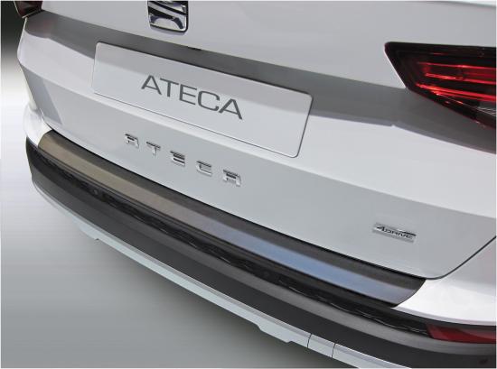 Ateca Seat ab für Abkantung Farbe Ladekantenschutz ABS schwarz 09.2016> mit Aroba | passend BJ.